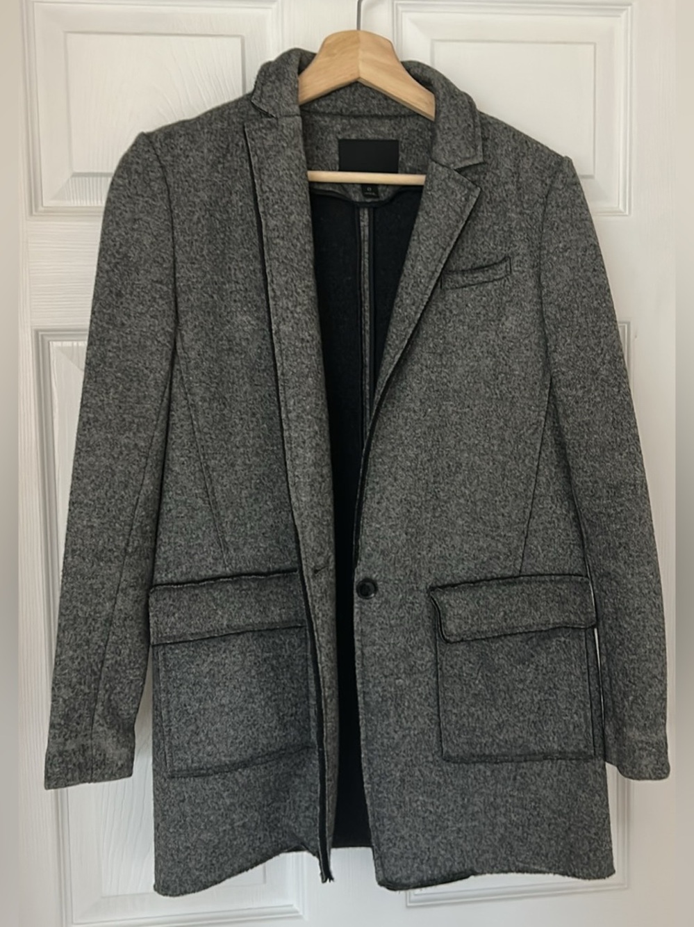 Banana Republic Wool-Blend Blazer Shacket - size 0